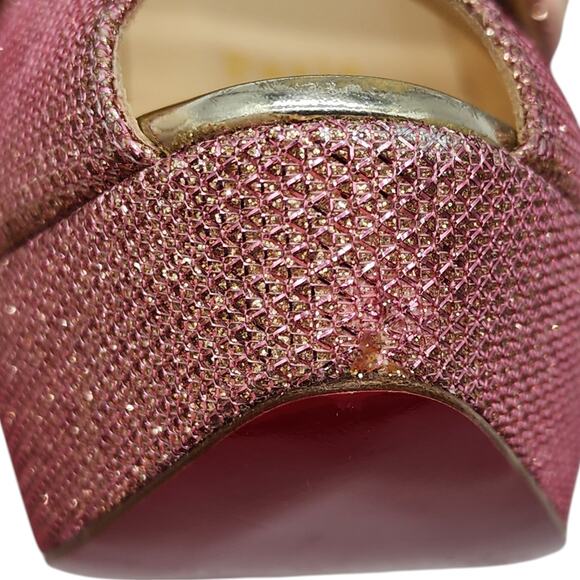 Christian Louboutin Bibibop Platform Peep Toe Pumps 140 - Pink 36 5.5US $895 NWB - Picture 9 of 11